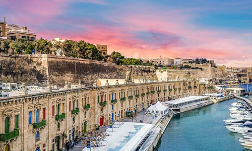 Valletta harbor